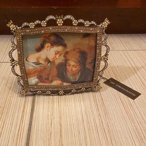 🆕 Jay Strongwater Enamel Ornate Picture Frame